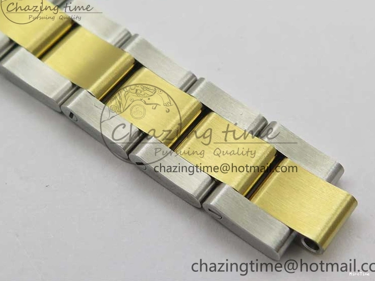 MiroTime 0203 WaterResistant Datejust 31mm 278273 SS YG BP Maker Best Edition Black Sticks Markers Dial on SS YG Oyster Bracelet 2718